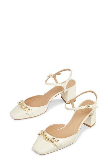 LK BENNETT Mindy Ankle Strap Pump In Birch Product Image