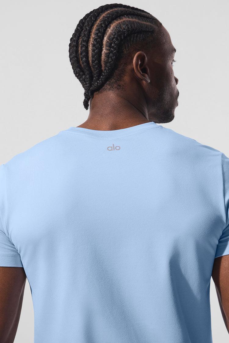 Conquer Reform Crewneck Short Sleeve - Seashell Blue Product Image