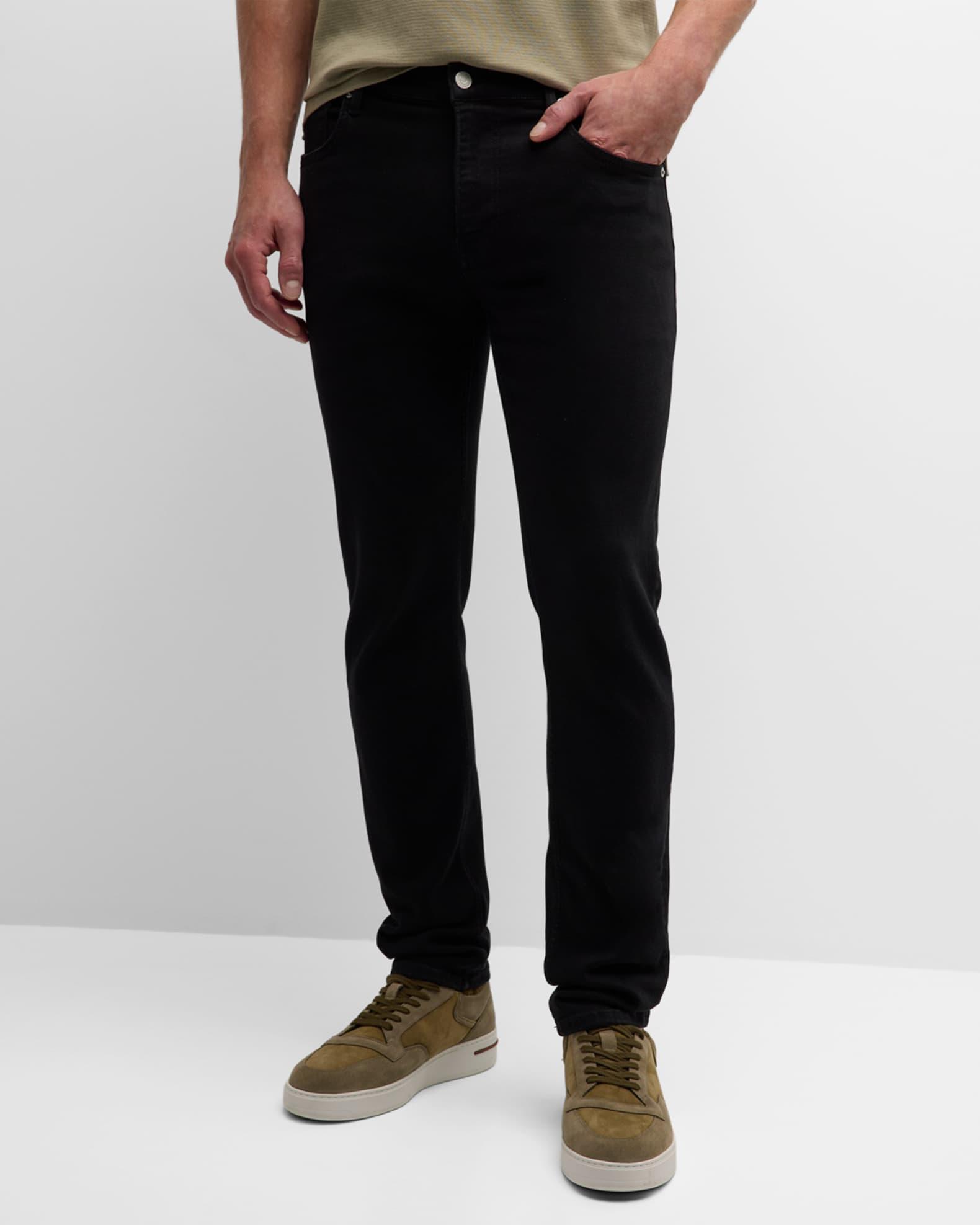 Mens LHomme Modern Straight-Fit Jeans Product Image