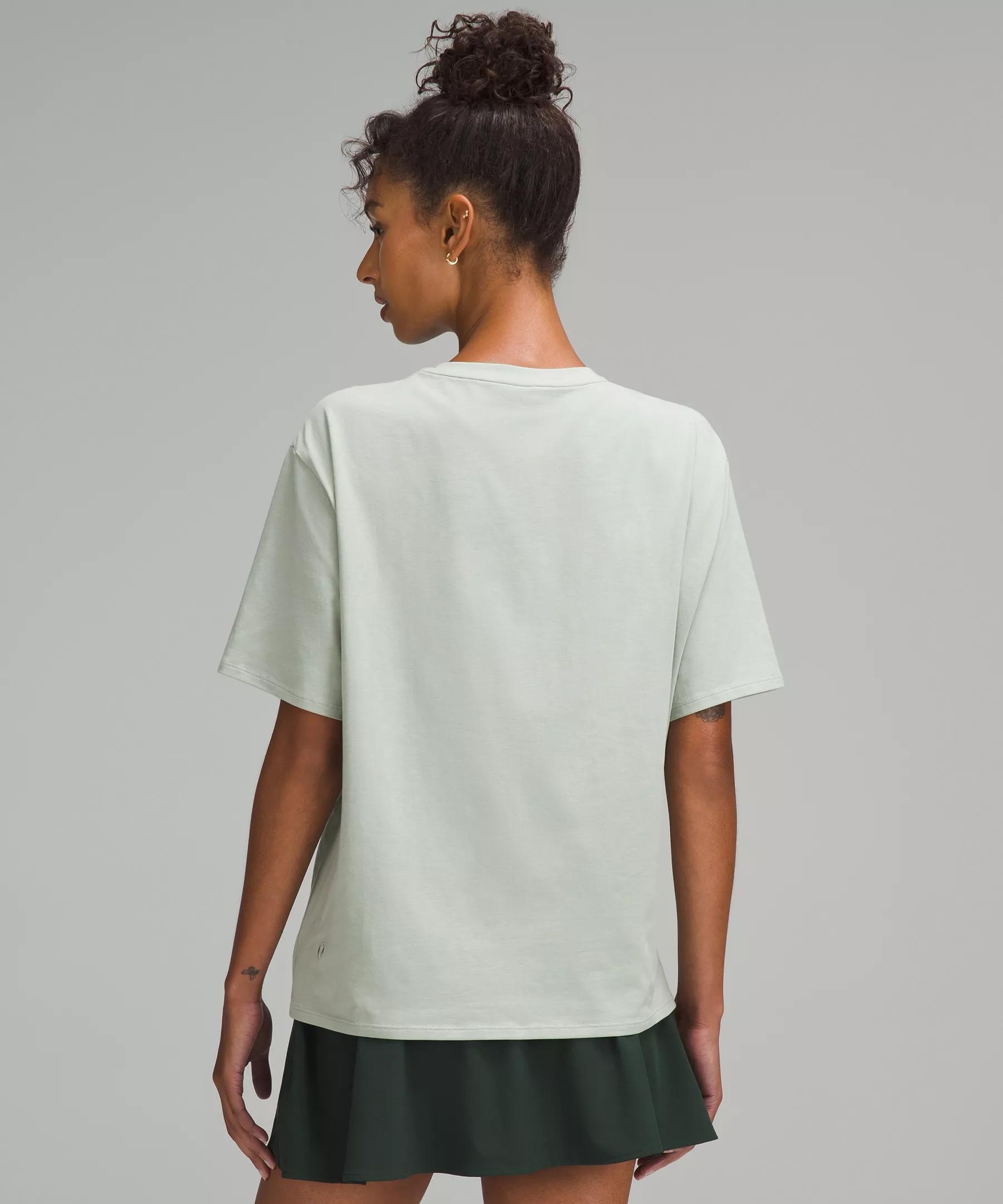 Twist-Front Oversized T-Shirt Product Image