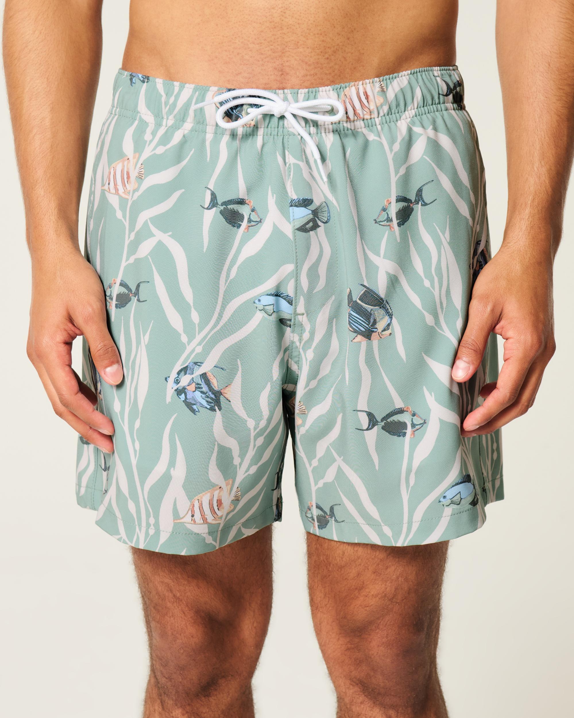 Mid-Thigh Volley Swim Trunks Product Image