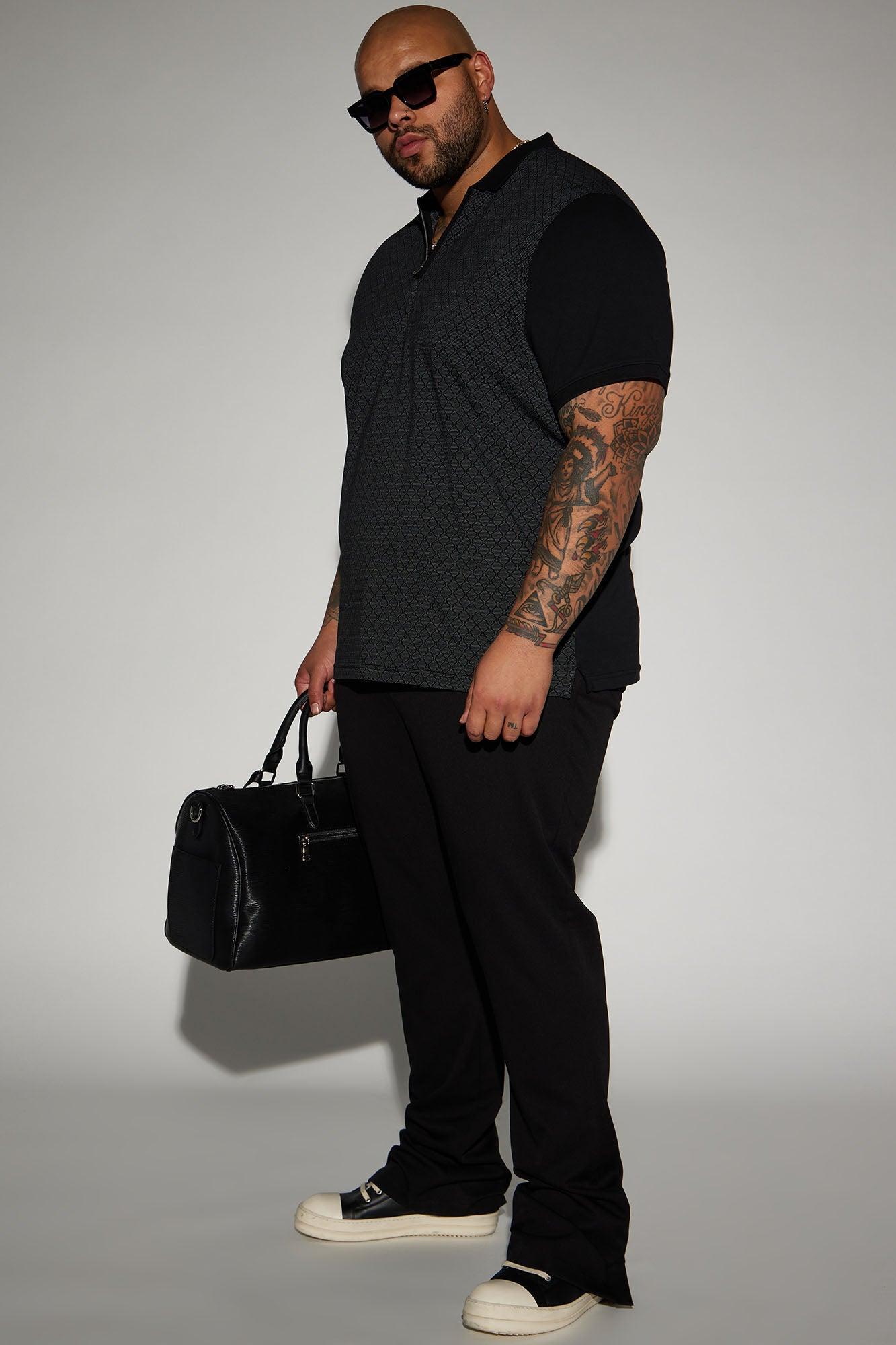 Bogey Short Sleeve Polo - Black Product Image