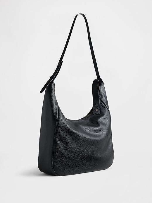 Vegan Pebble Leather Slouchy Bag Product Image