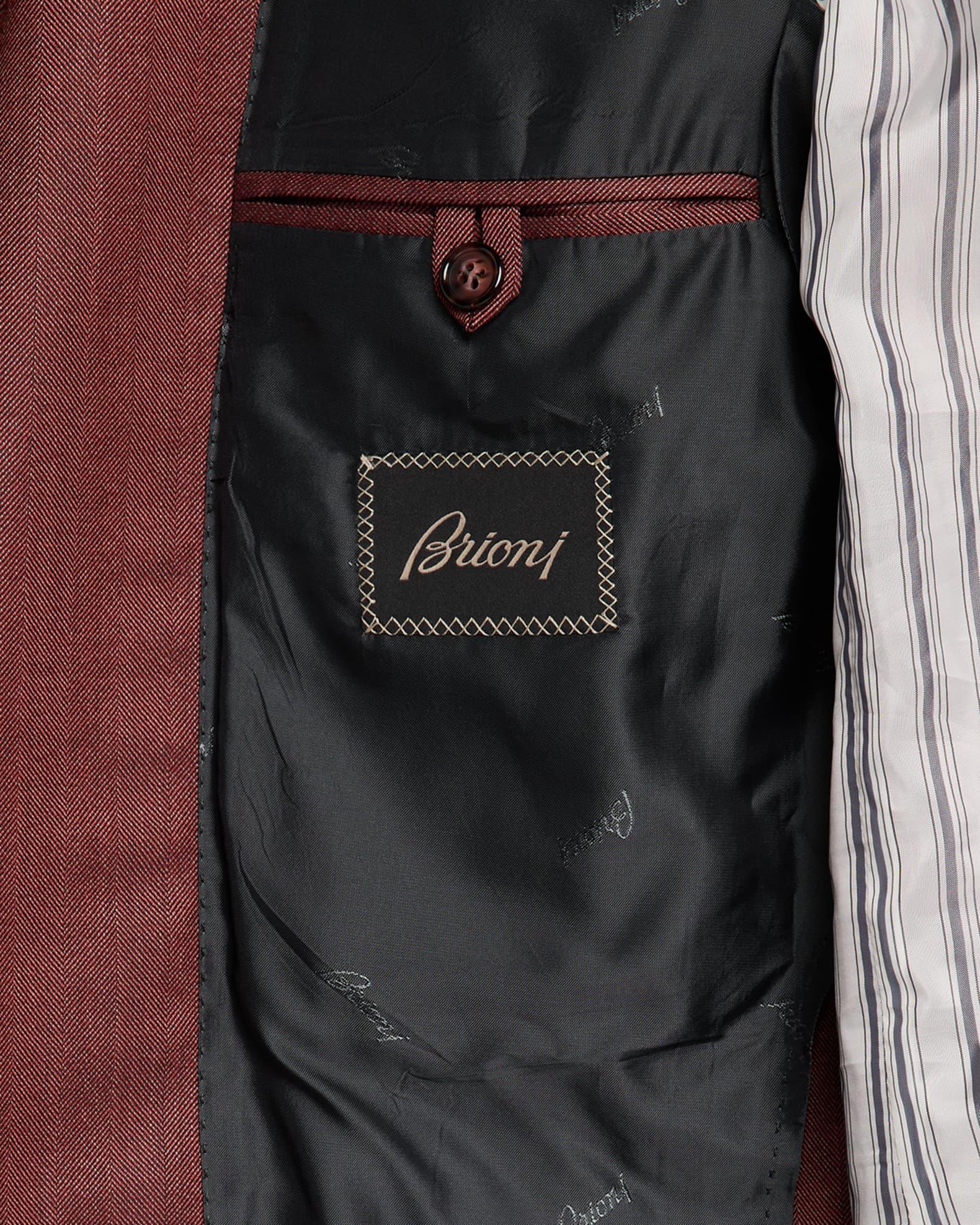 Men's Herringbone Single-Breasted Blazer Product Image