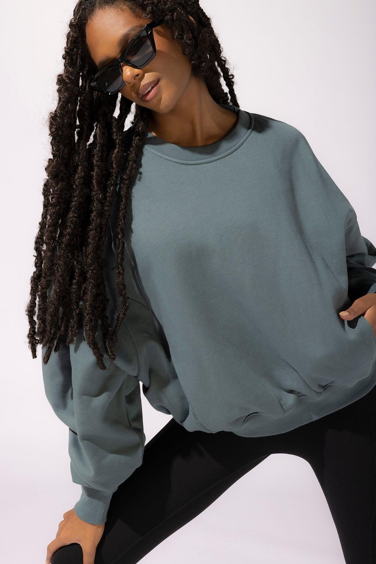 Brunch Sweater - Teal Product Image