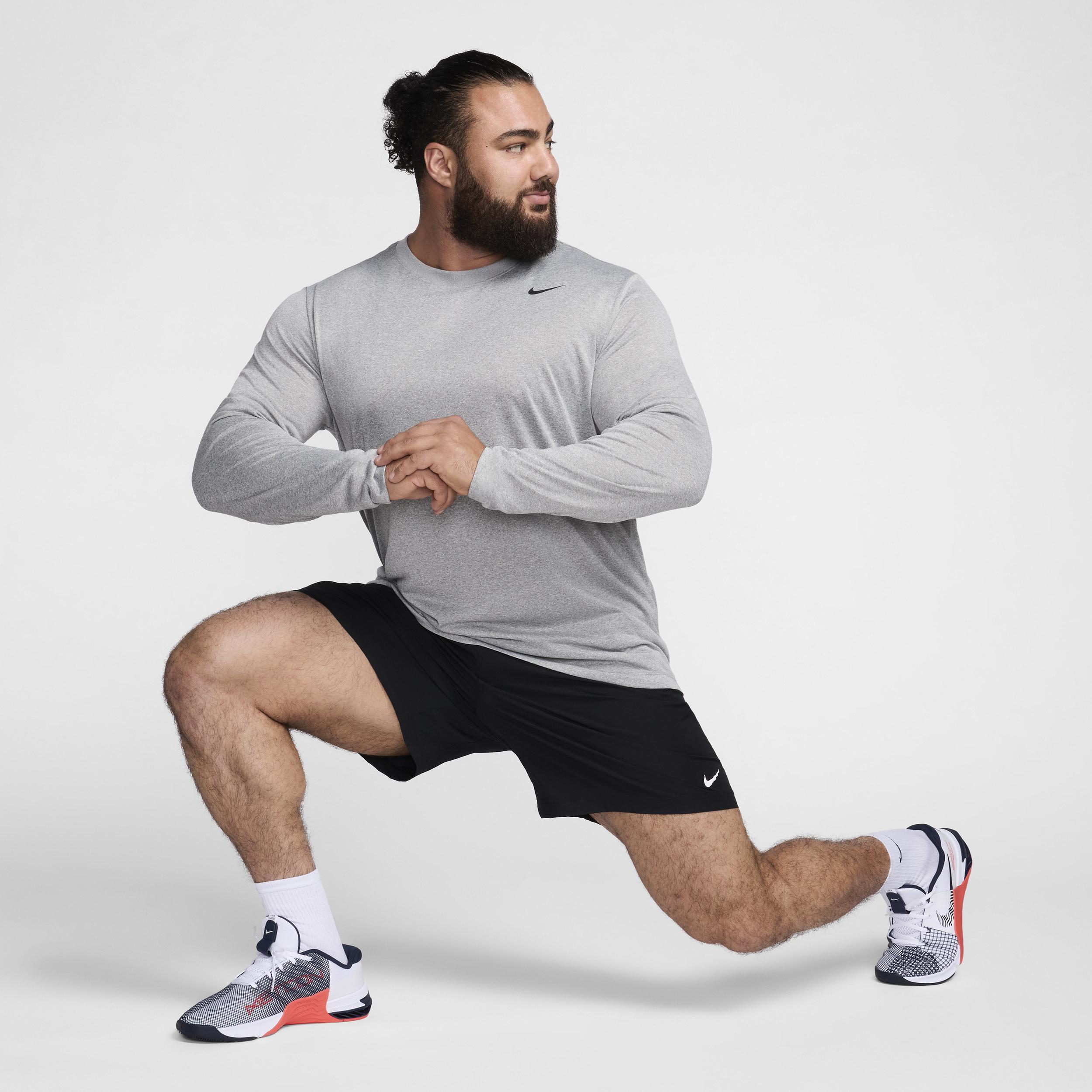 Nike Mens Dri-FIT Legend Long-Sleeve Fitness Top | DX0993-063 Product Image