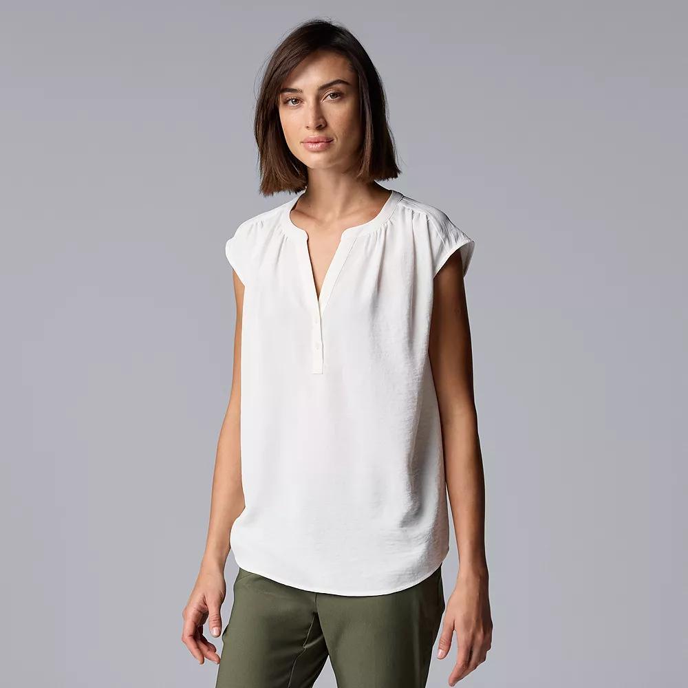 Women's Simply Vera Vera Wang Dolman Popover Top,  Product Image