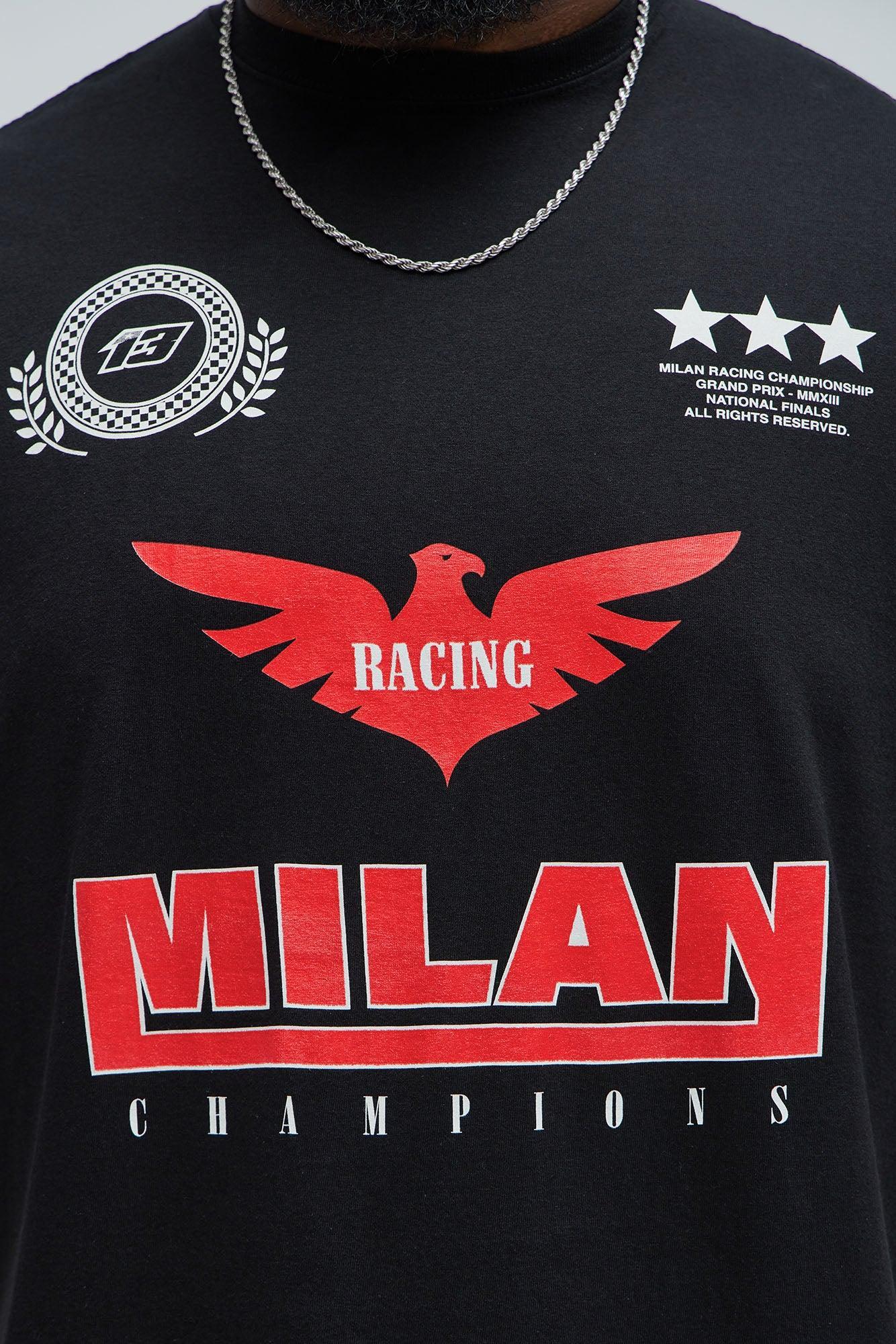 Milan Racing Team Short Sleeve Tee - Black Product Image