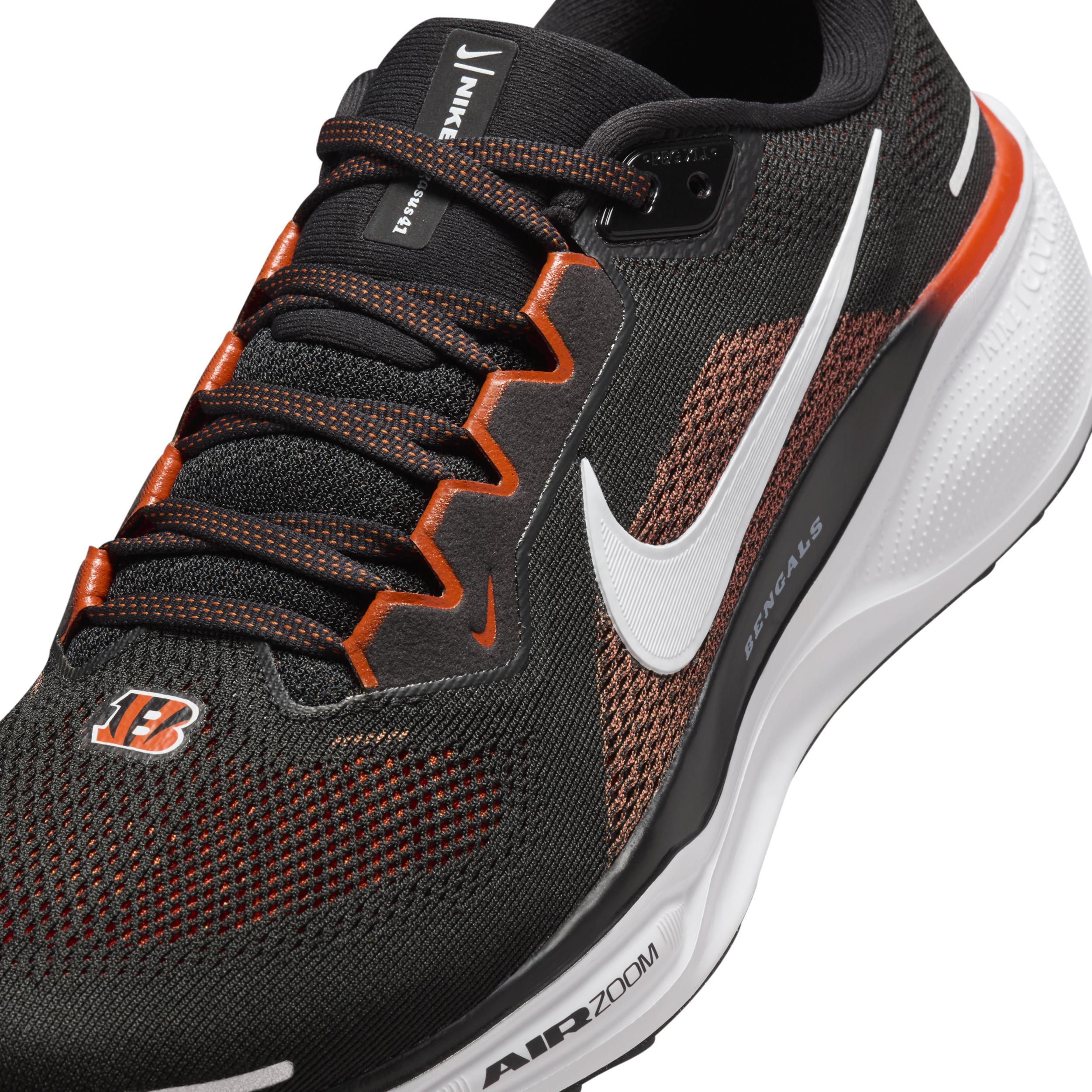 Nike Pegasus 41 NFL Cincinnati Bengals Men's Road Running Shoes Product Image