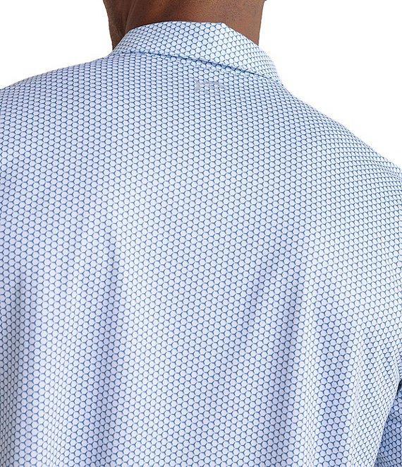 Southern Tide Performance Stretch Driver On The Ball Printed Short Sleeve Polo Shirt Product Image