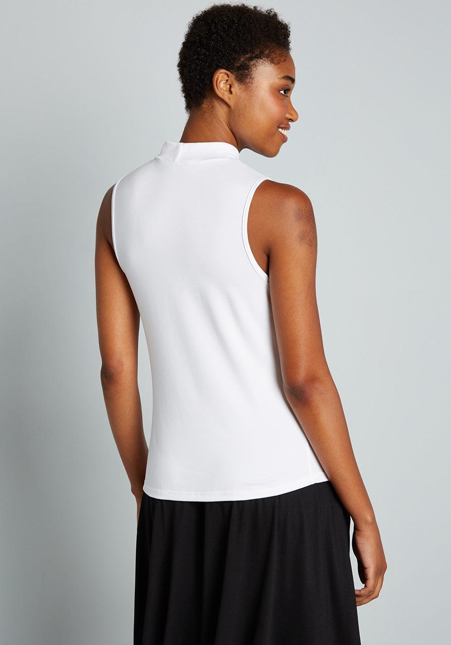 Start With The Basics Mock Neck Top Product Image