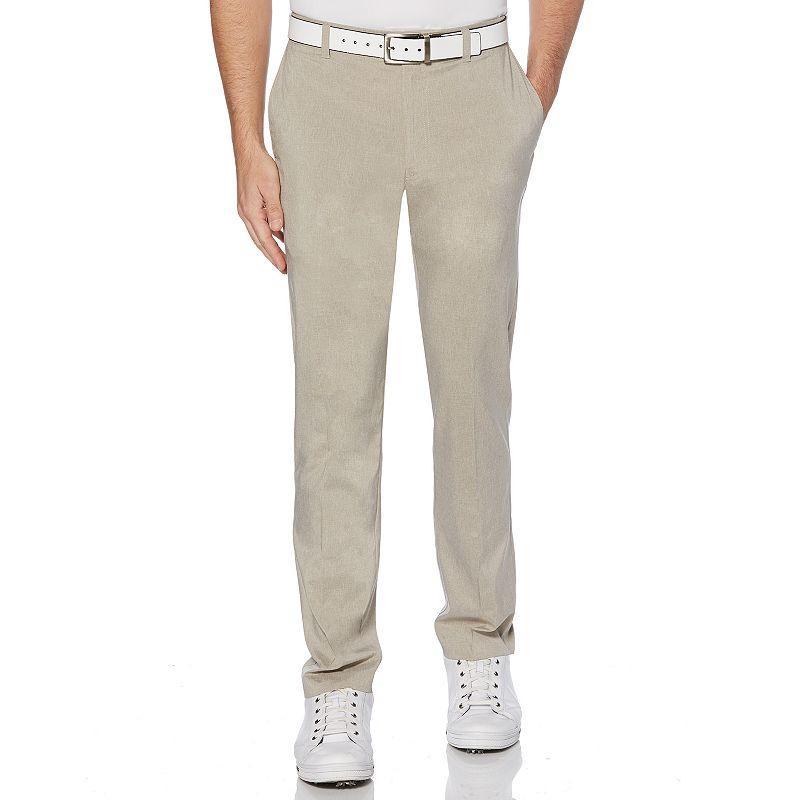 Mens Grand Slam On-Course Slim-Fit Active Waistband Stretch Golf Pants Navy Grey Product Image