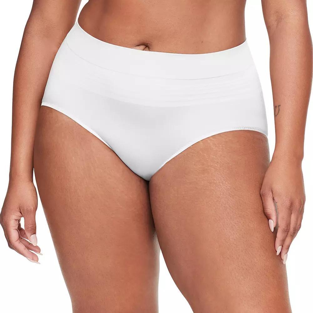 Warners No Pinching, No Problems® Dig-Free Comfort Waist with Lace Smooth and Seamless Brief RS1501P, Women's,  Product Image