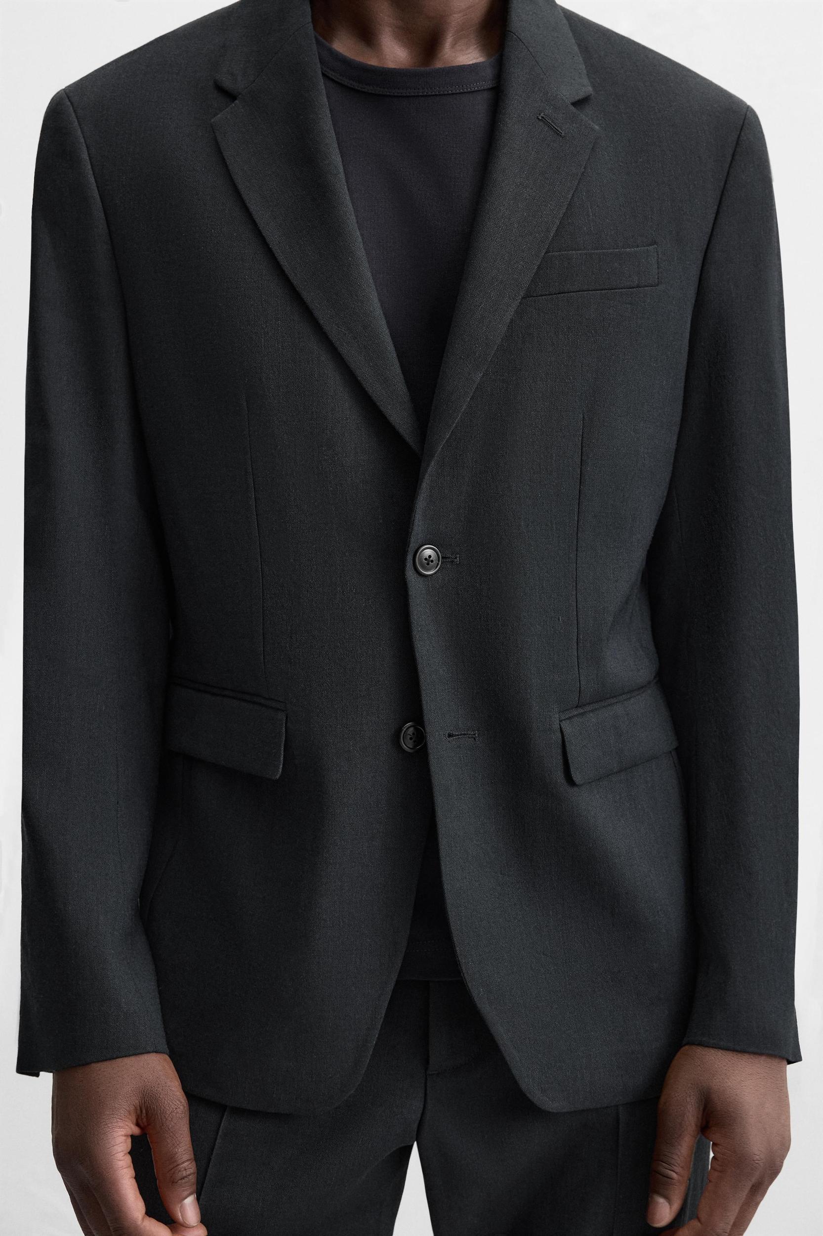 HEMP-WOOL SUIT BLAZER Product Image