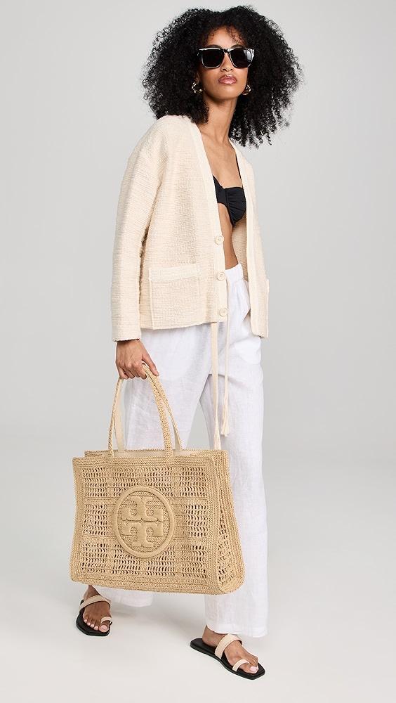 Tory Burch Ella Hand Crocheted Large Tote | Shopbop Product Image