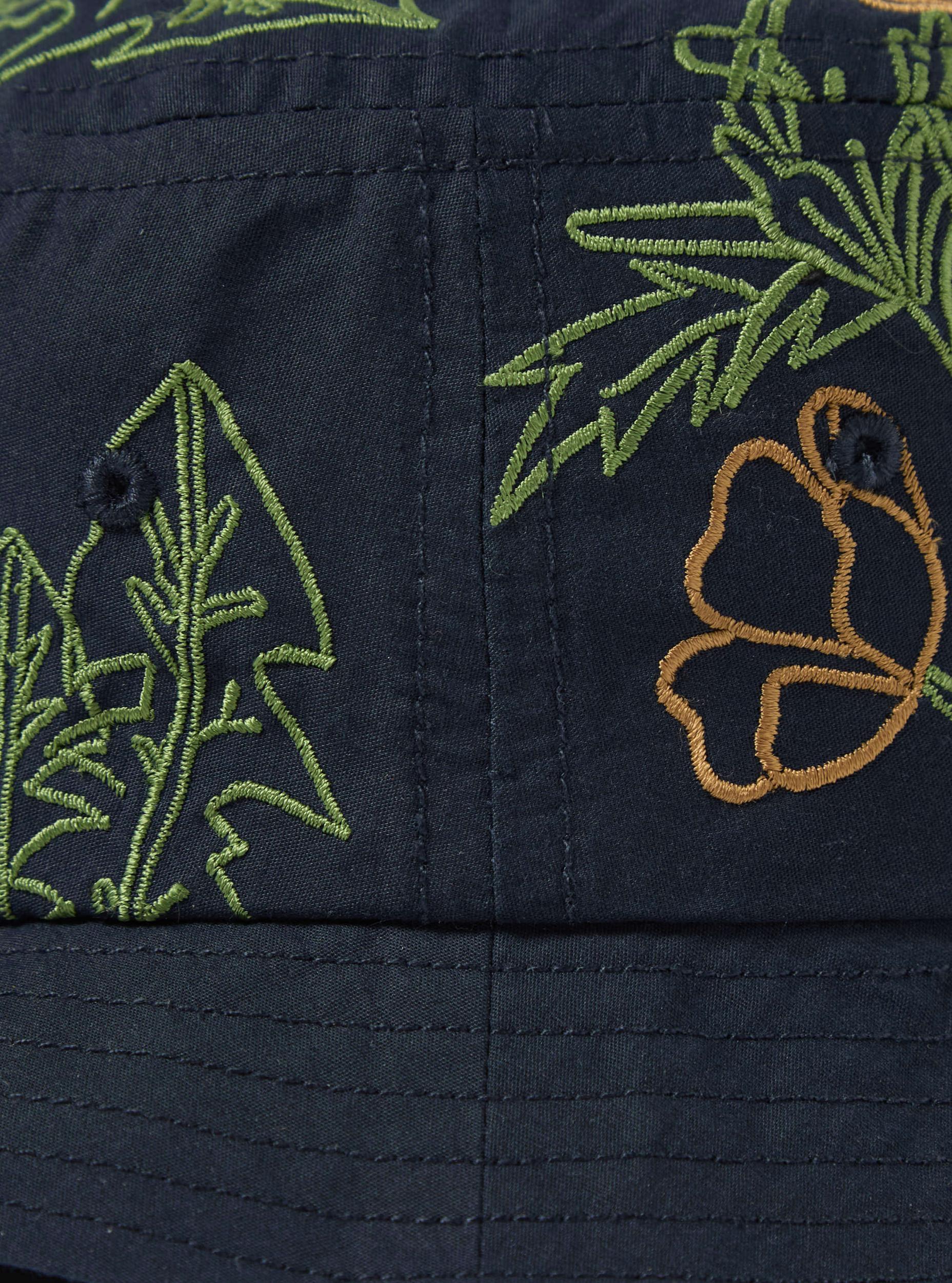 Flower Mountain x Universal Works Beach Hat in Navy Broadcloth Product Image