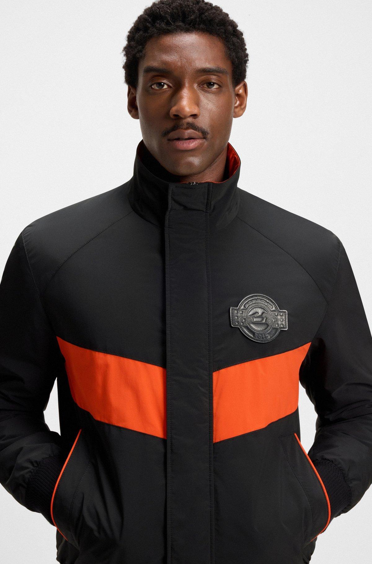 Porsche x BOSS jacket with contrast inserts Product Image