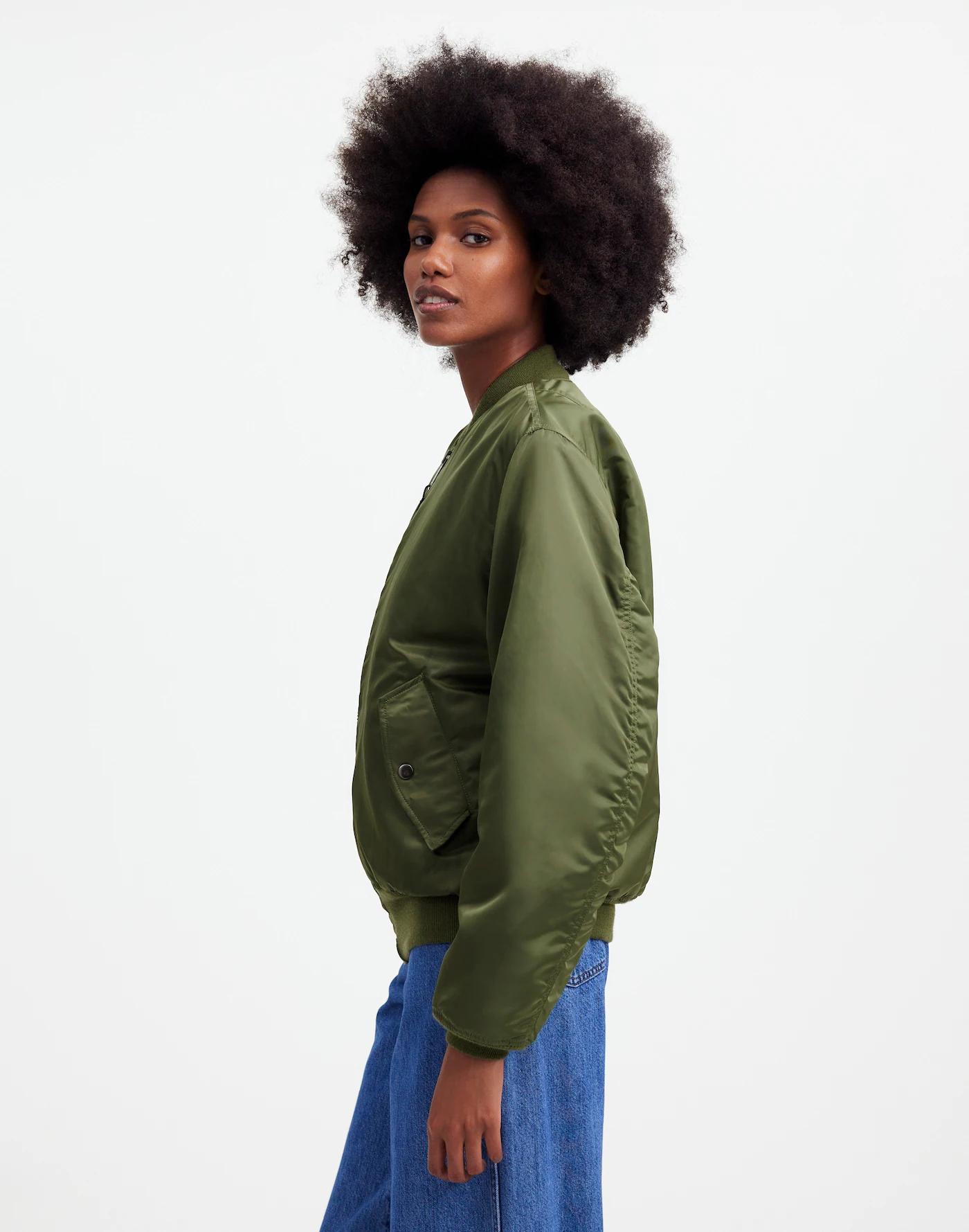 Madewell x Alpha Industries MA-1 Flight Jacket Product Image