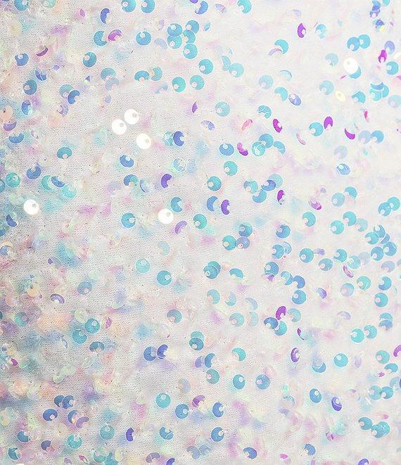 Next Up One Shoulder Bead Fringe Asymmetrical Hem Dress Product Image