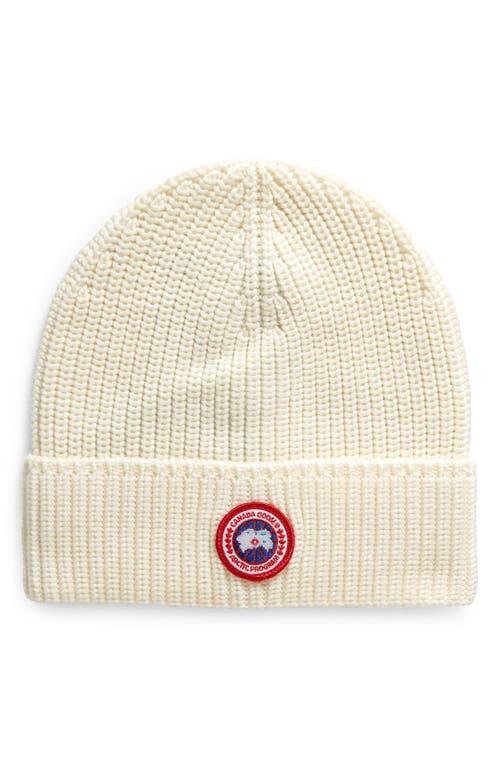 Mens Arctic Logo Patch Wool Beanie Product Image