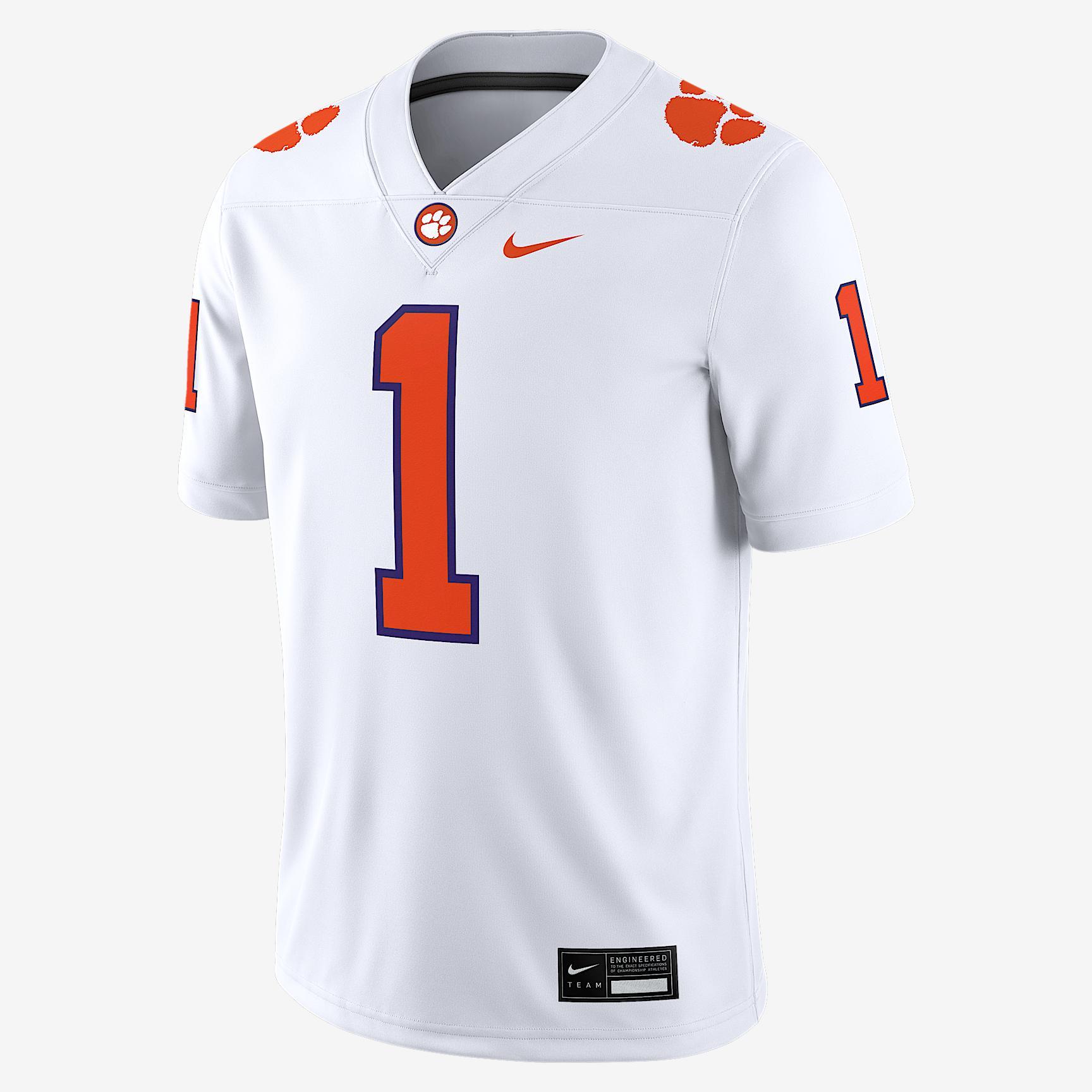 Clemson Nike Mens Dri-FIT College Game Jersey | NC2F08A3CLN-MVV Product Image