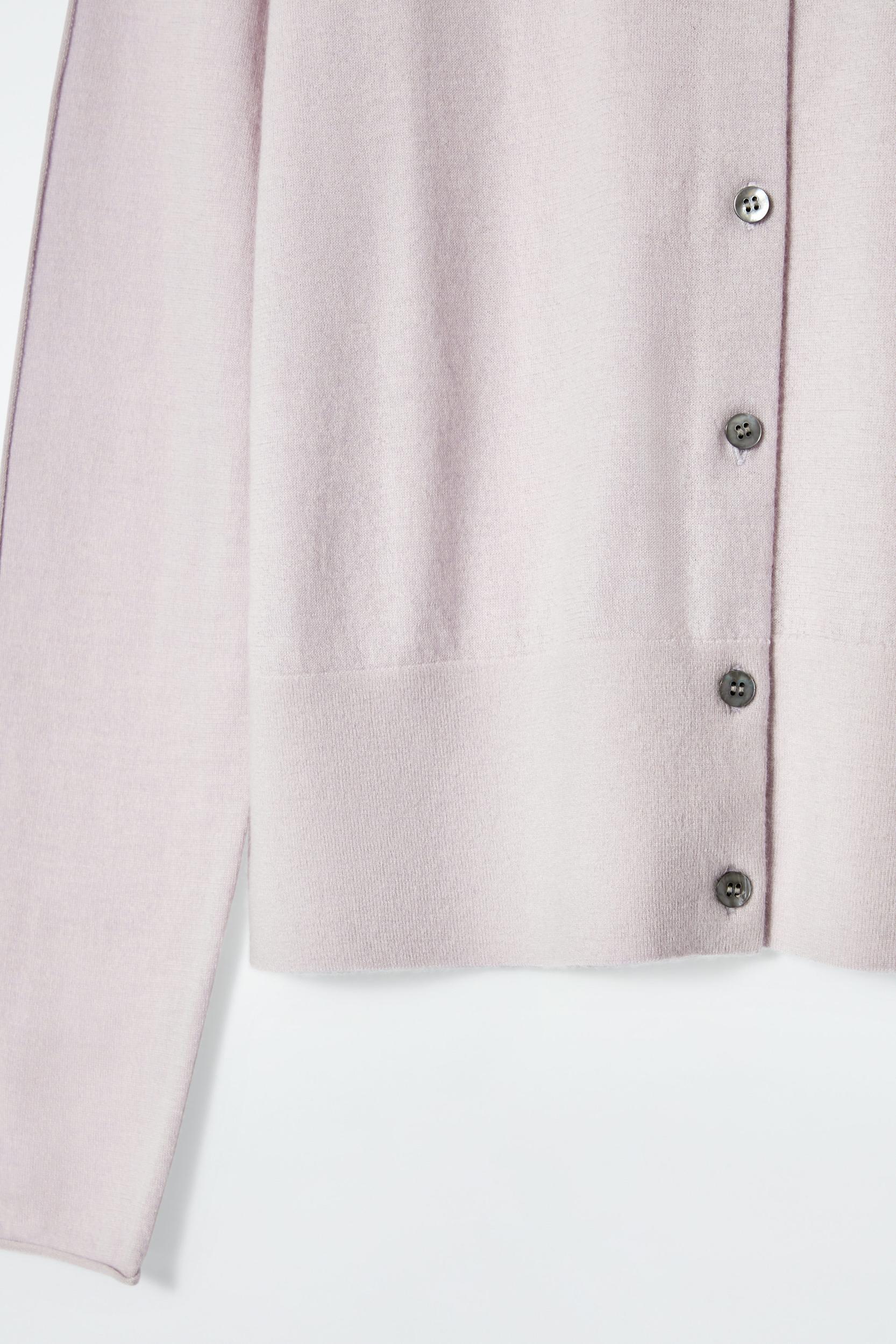 FINE PURE CASHMERE CARDIGAN Product Image