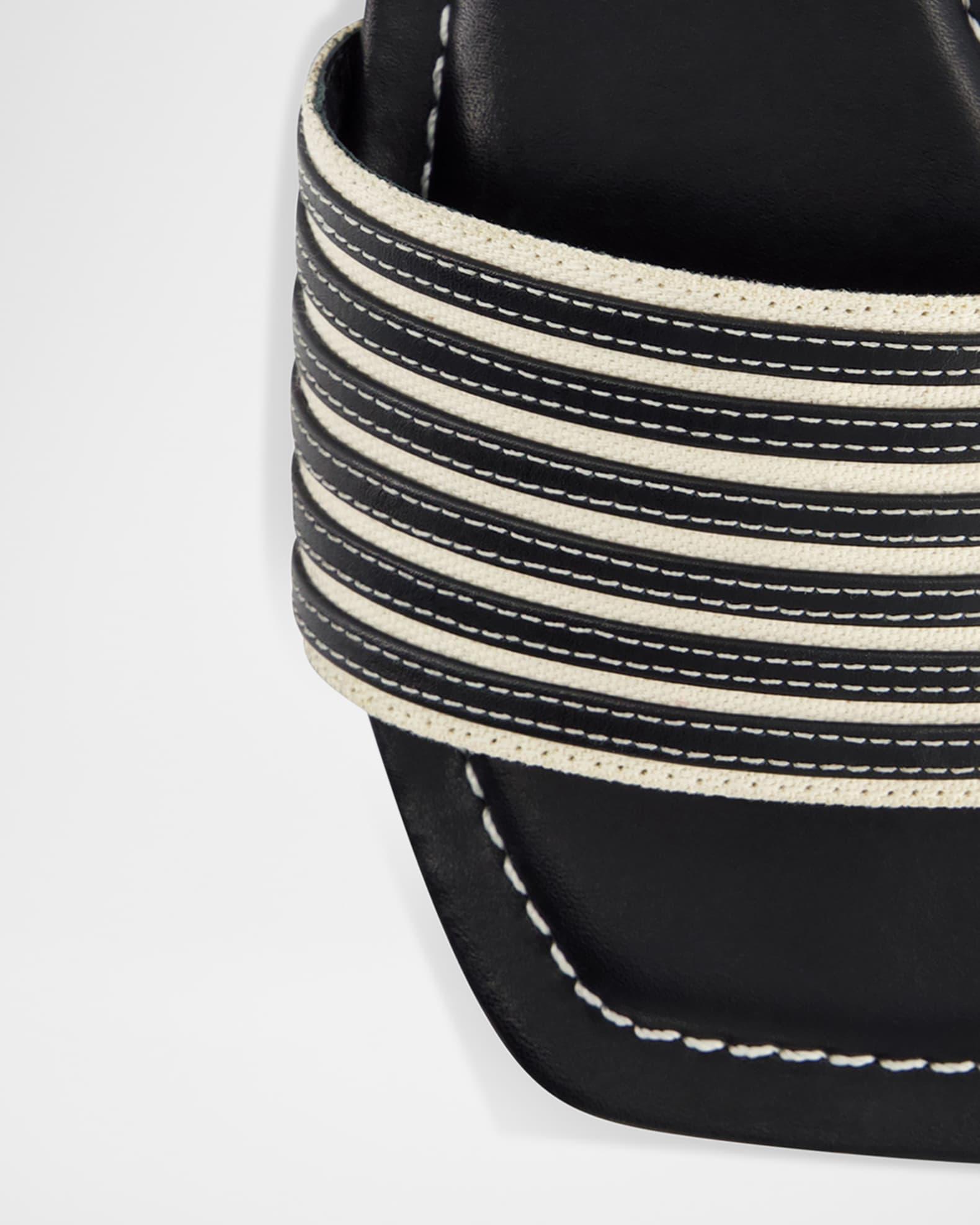 Myko Bicolor Flat Slide Sandals Product Image