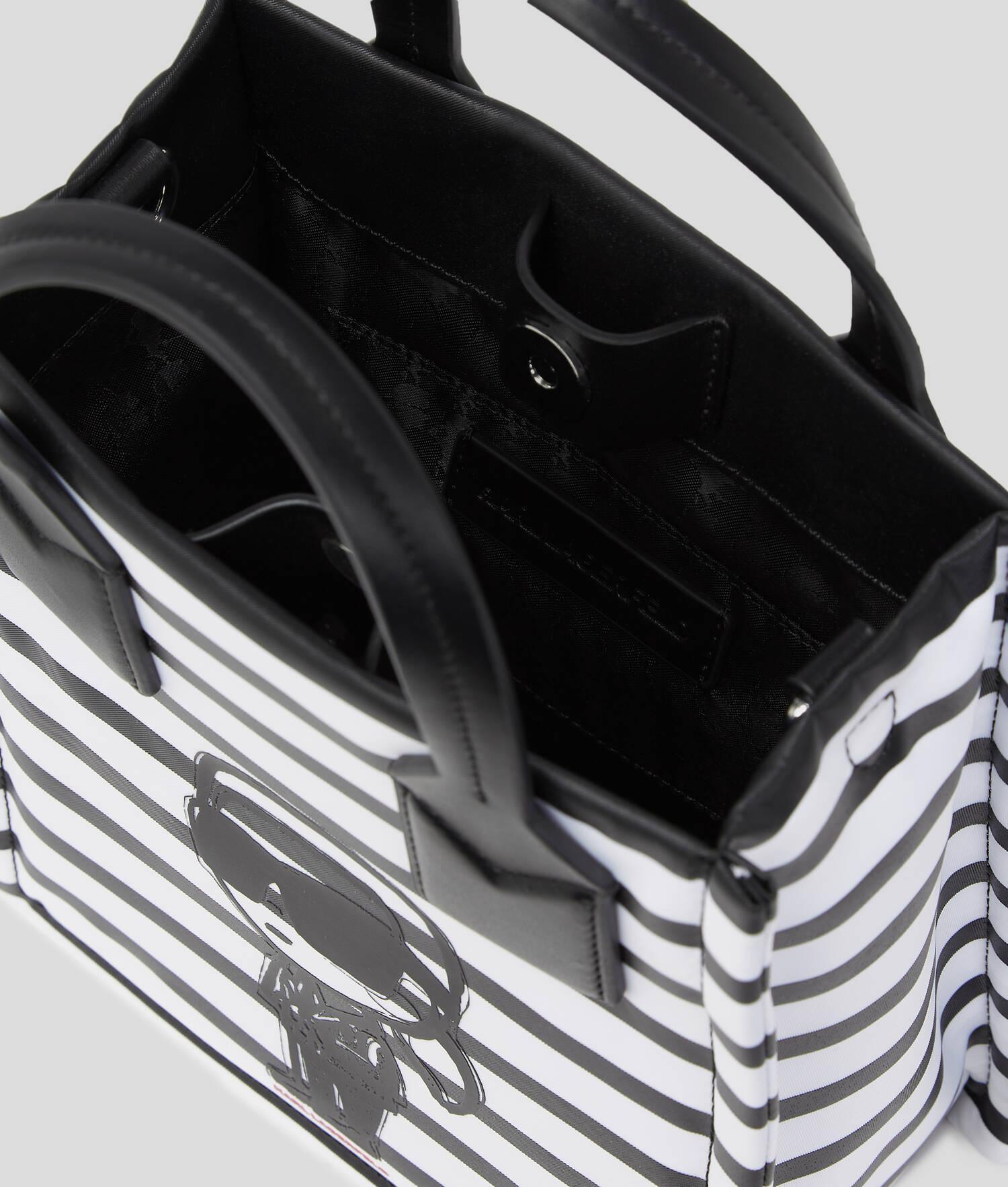 IKON STRIPED SMALL TOTE BAG Product Image