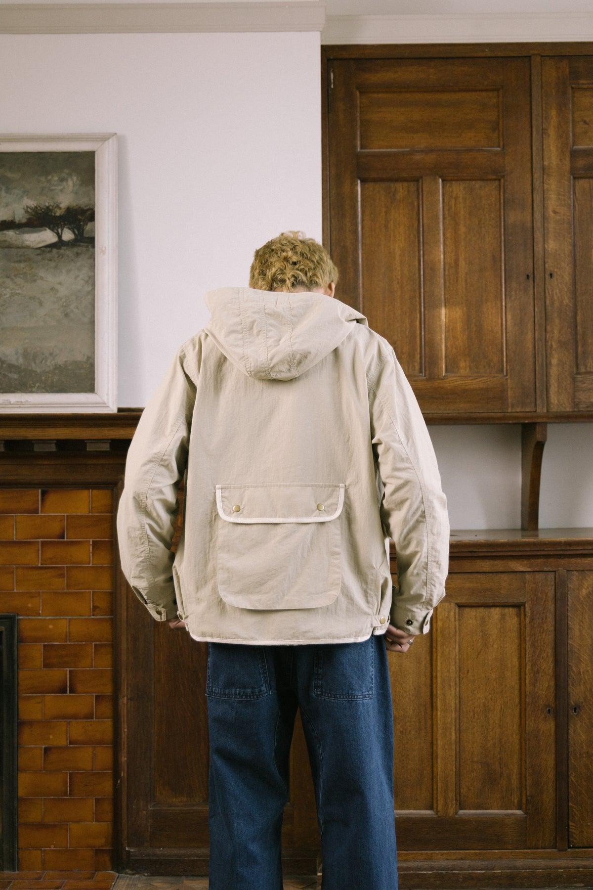 Blacksmith - Crinkle Hunter Jacket - Beige Product Image