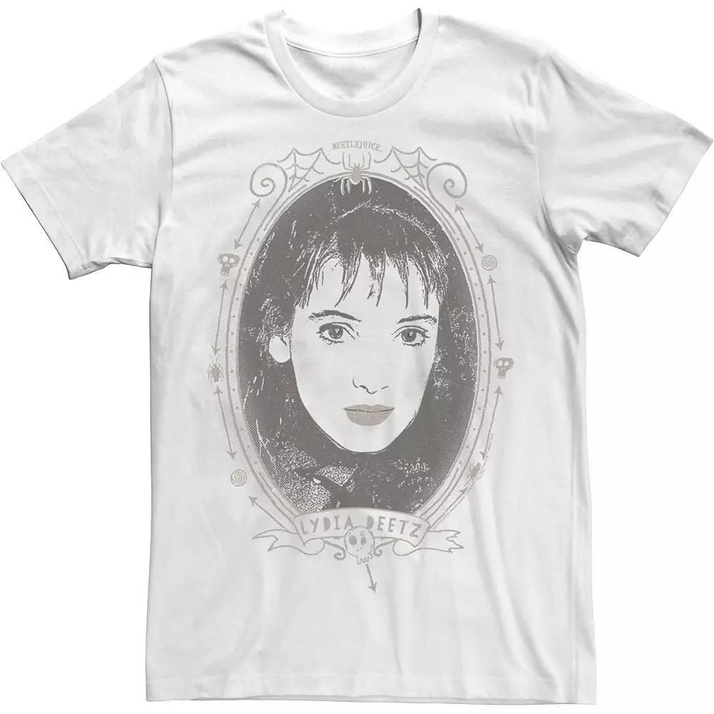 Men's Beetlejuice Lydia Portrait Big Face Tee,  Product Image