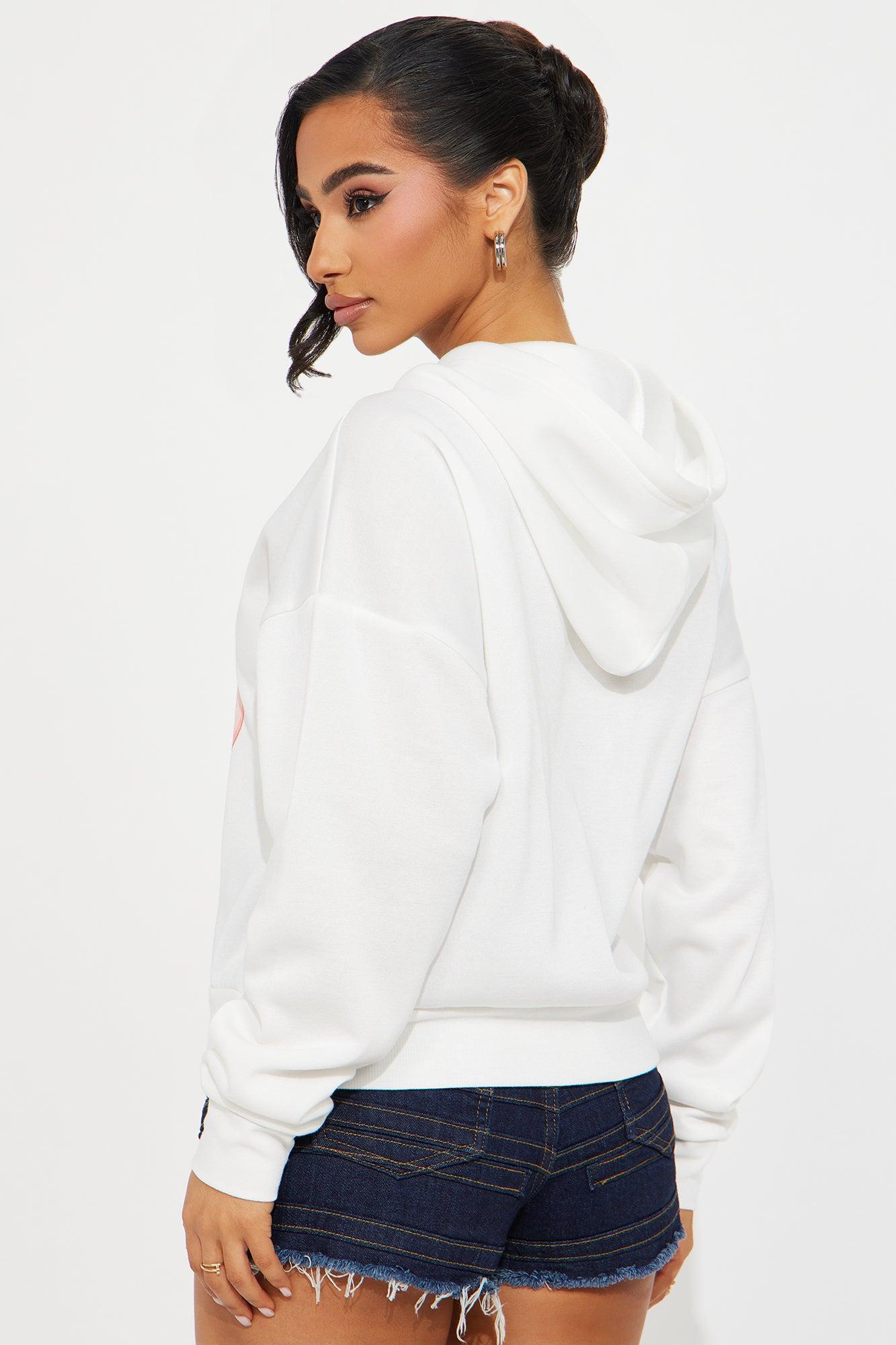 Sunkissed Shores Hoodie - Ivory Product Image