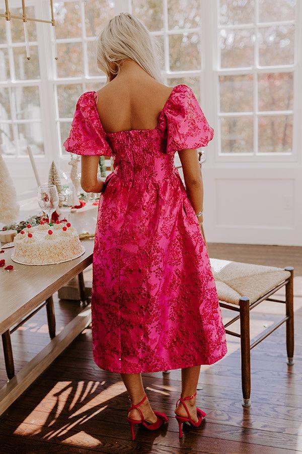 Enchanted Evenings Jacquard Midi Product Image