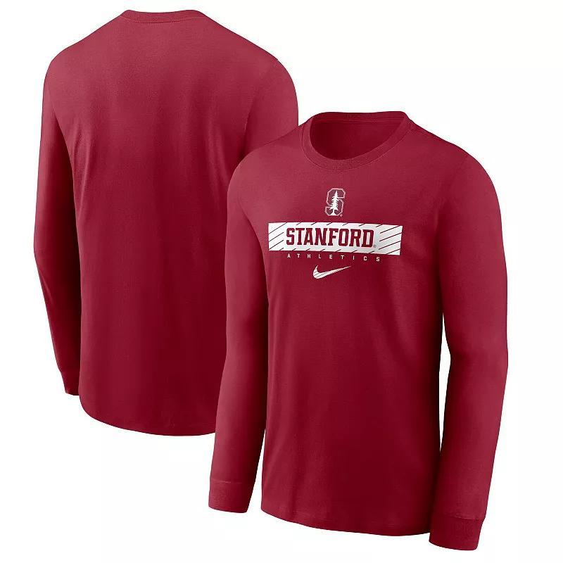 Mens Nike Cardinal Stanford Cardinal 2024 Sideline Legend Performance Long Sleeve T-Shirt Product Image