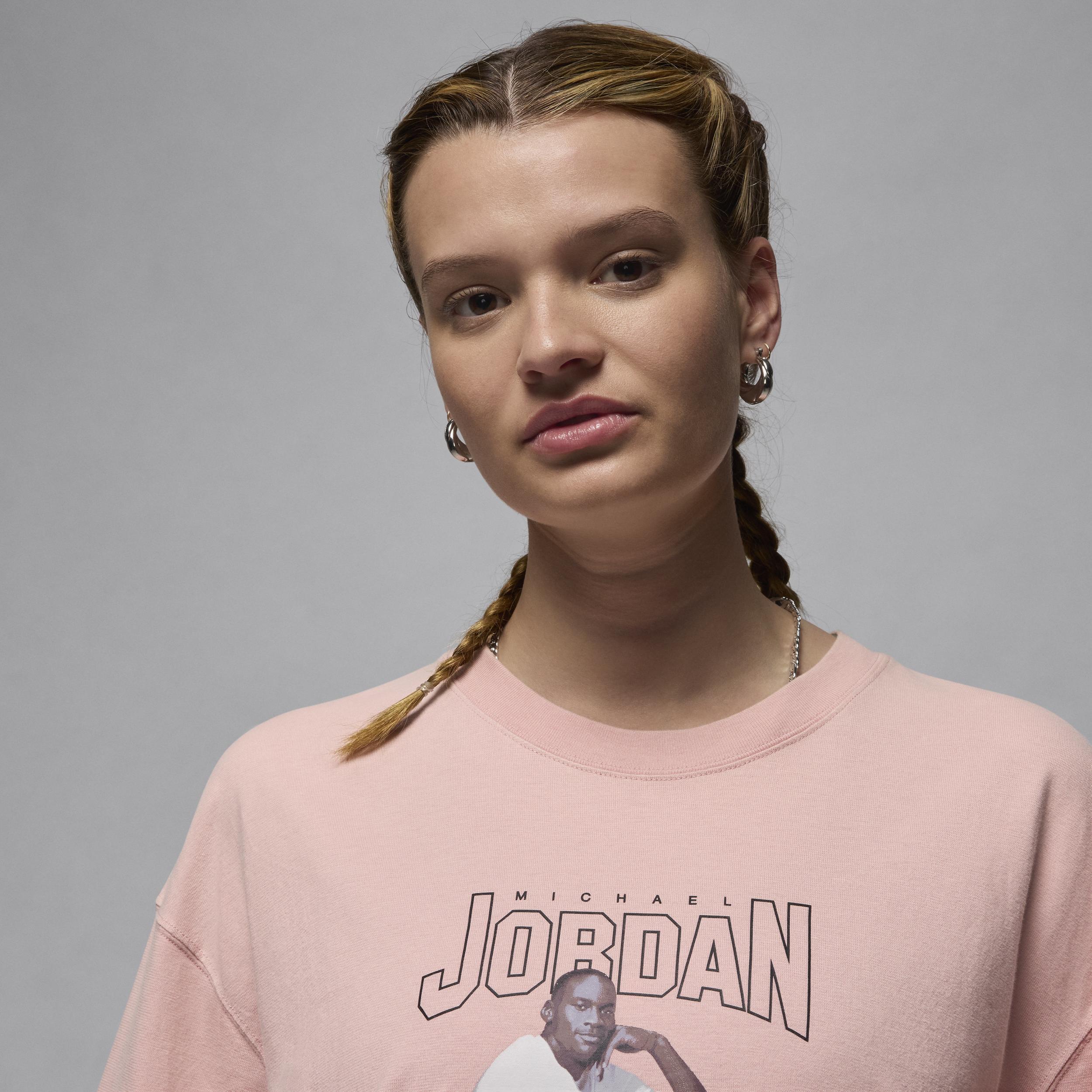 Womens Jordan Oversized Graphic T-Shirt Product Image