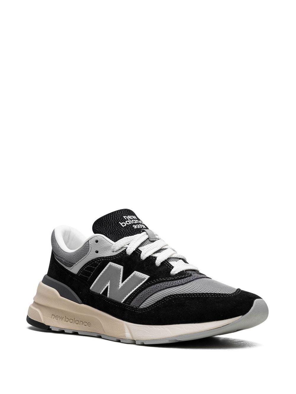 NEW BALANCE 997r Suede Sneakers In Black Product Image