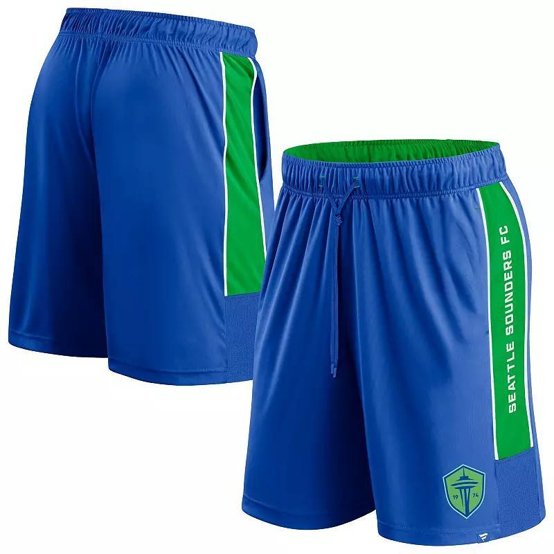Men's Fanatics Royal Seattle Sounders FC Corner Kick Shorts,  Product Image