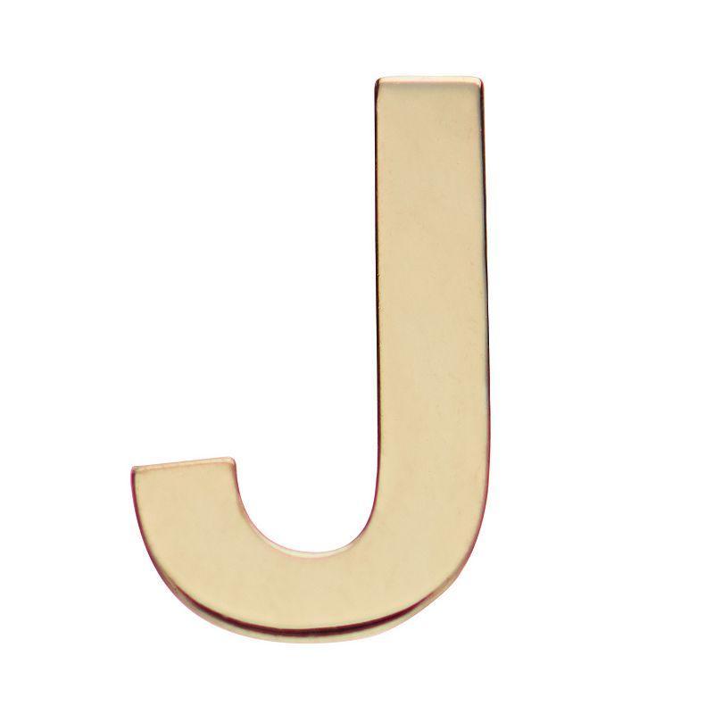 Au Naturale 14k Gold Initial Single Stud Earring, Womens, Y Product Image