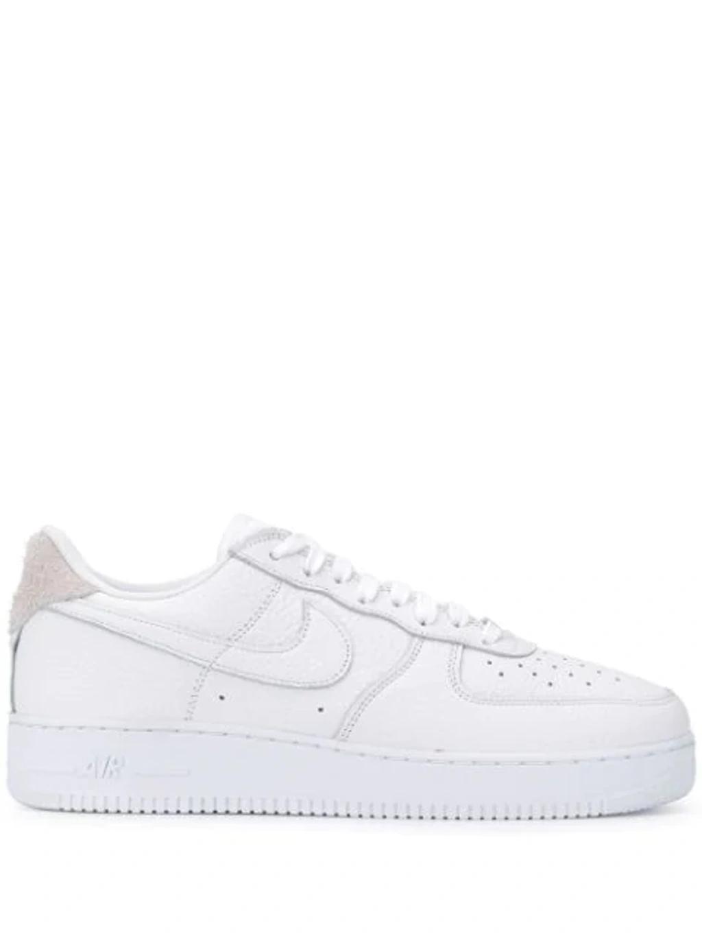 NIKE Air Force 1 '07 Craft "summit White/vast Grey" Sneakers In White / White-summit White-vast Grey Product Image