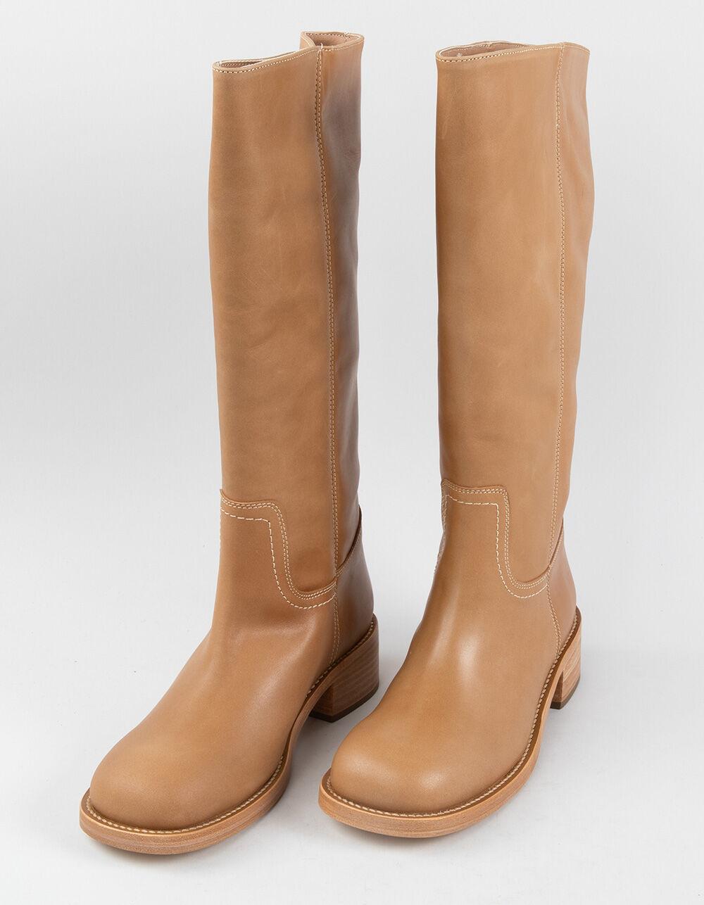 STEVE MADDEN Riggs Womens Leather Boots Product Image