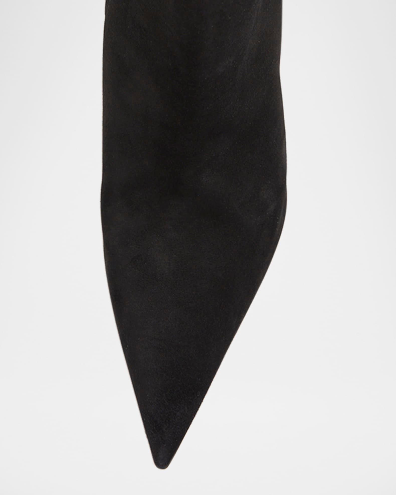 Belle Suede Red Sole Ankle Booties Product Image