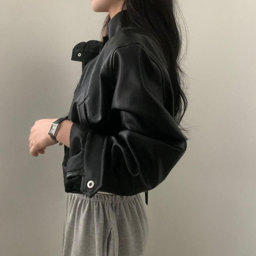 Plain Zip Jacket Product Image