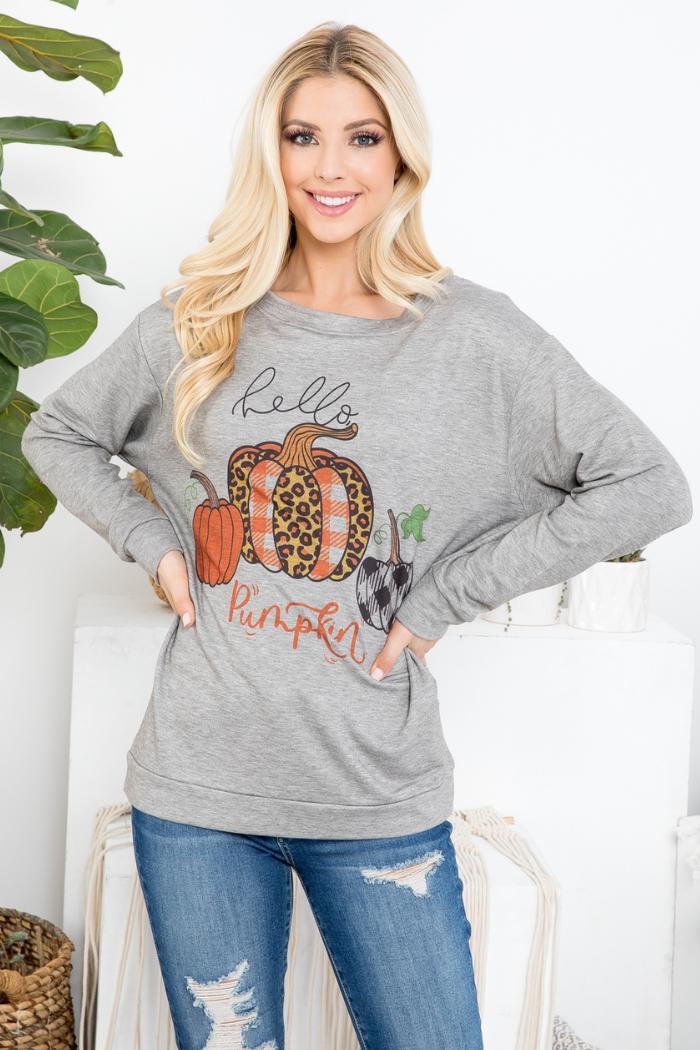 Pumpkin Long Sleeves Product Image