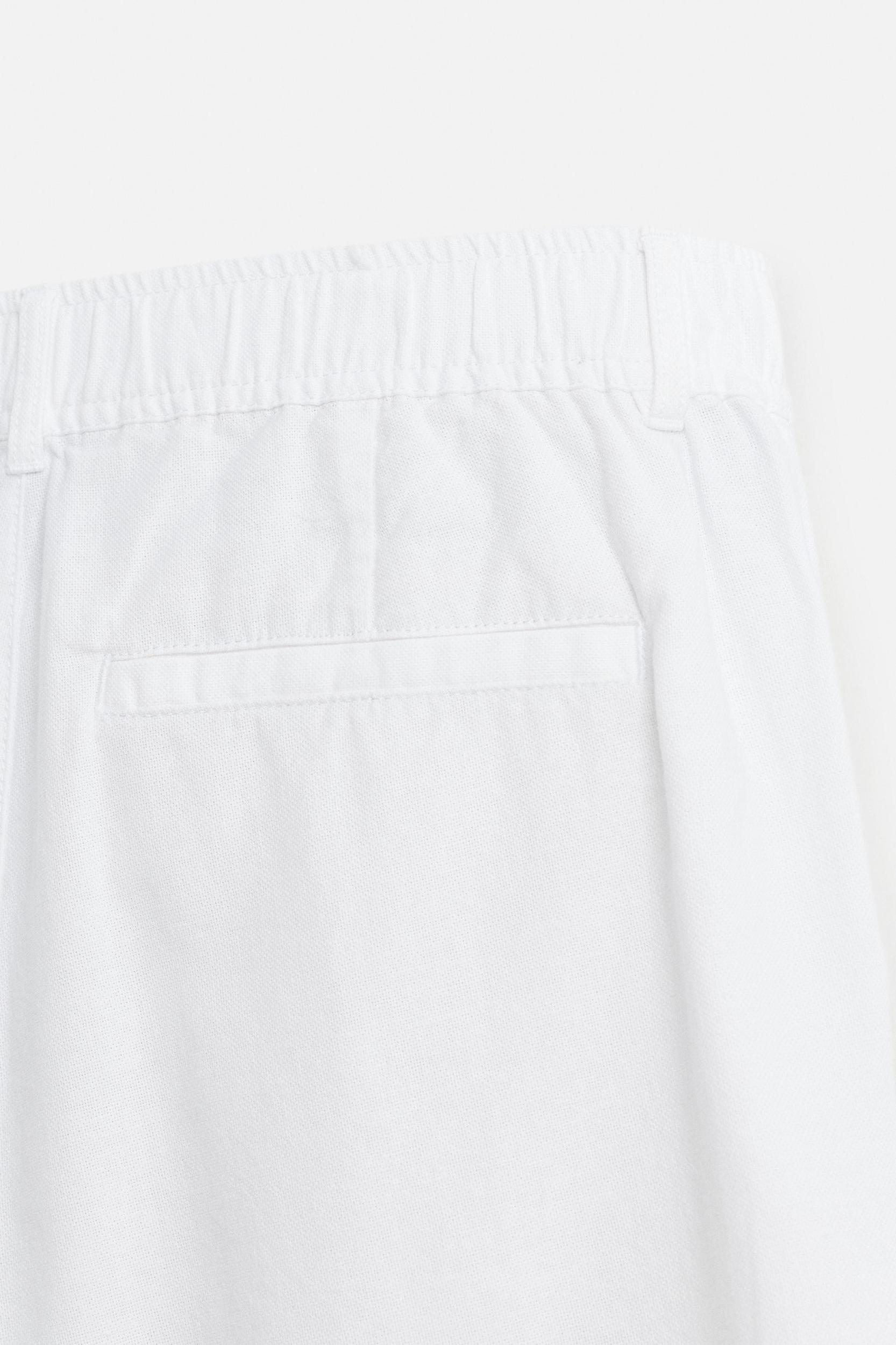 COTTON LINEN SHORTS Product Image