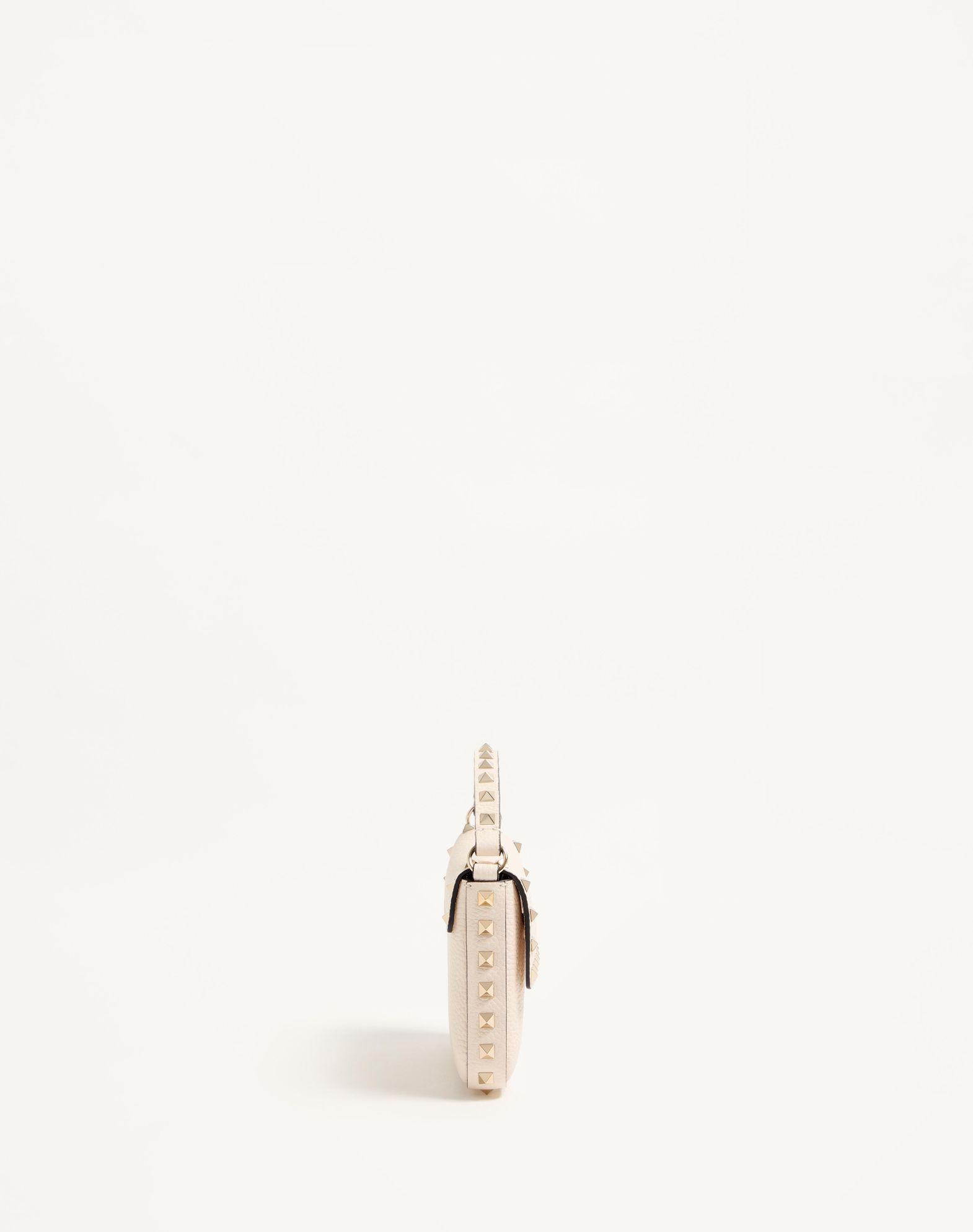 Rockstud Grainy Calfskin Pouch Product Image