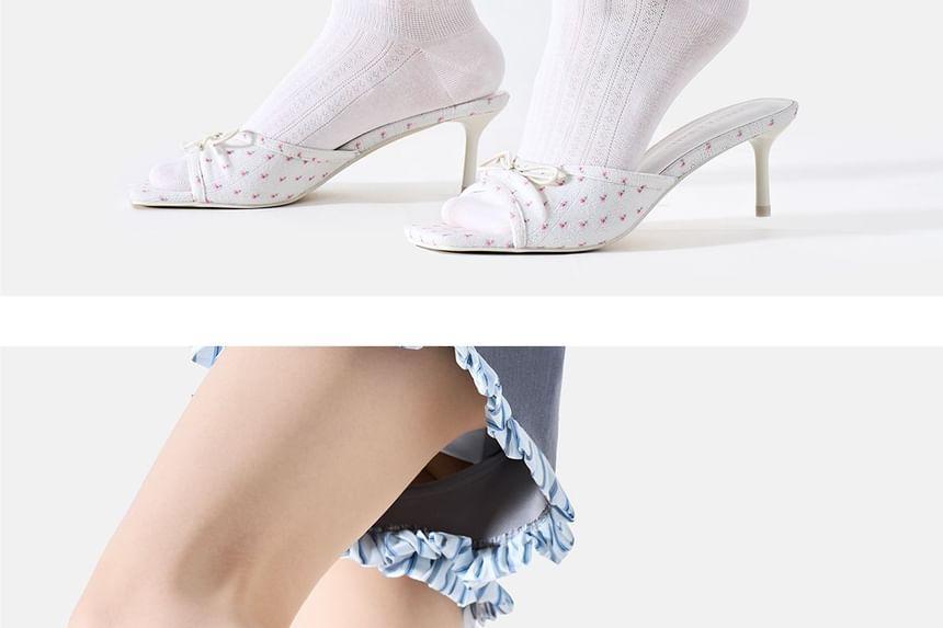 Bow Crew Socks Set Product Image