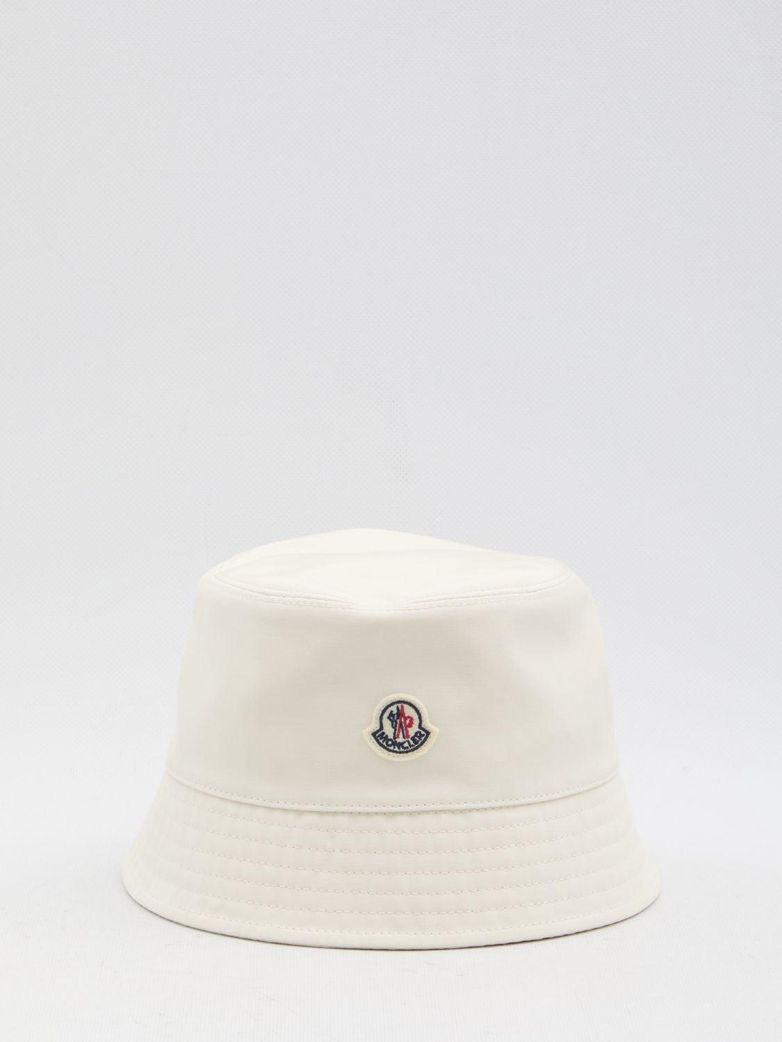 MONCLER Bucket Hat In White Product Image