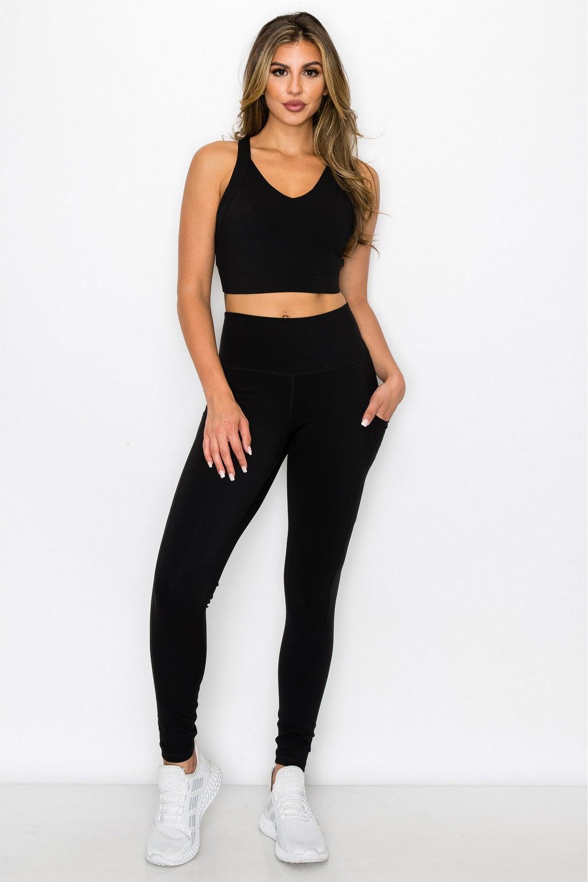 Buttery Soft Activewear Leggings with Pockets Product Image