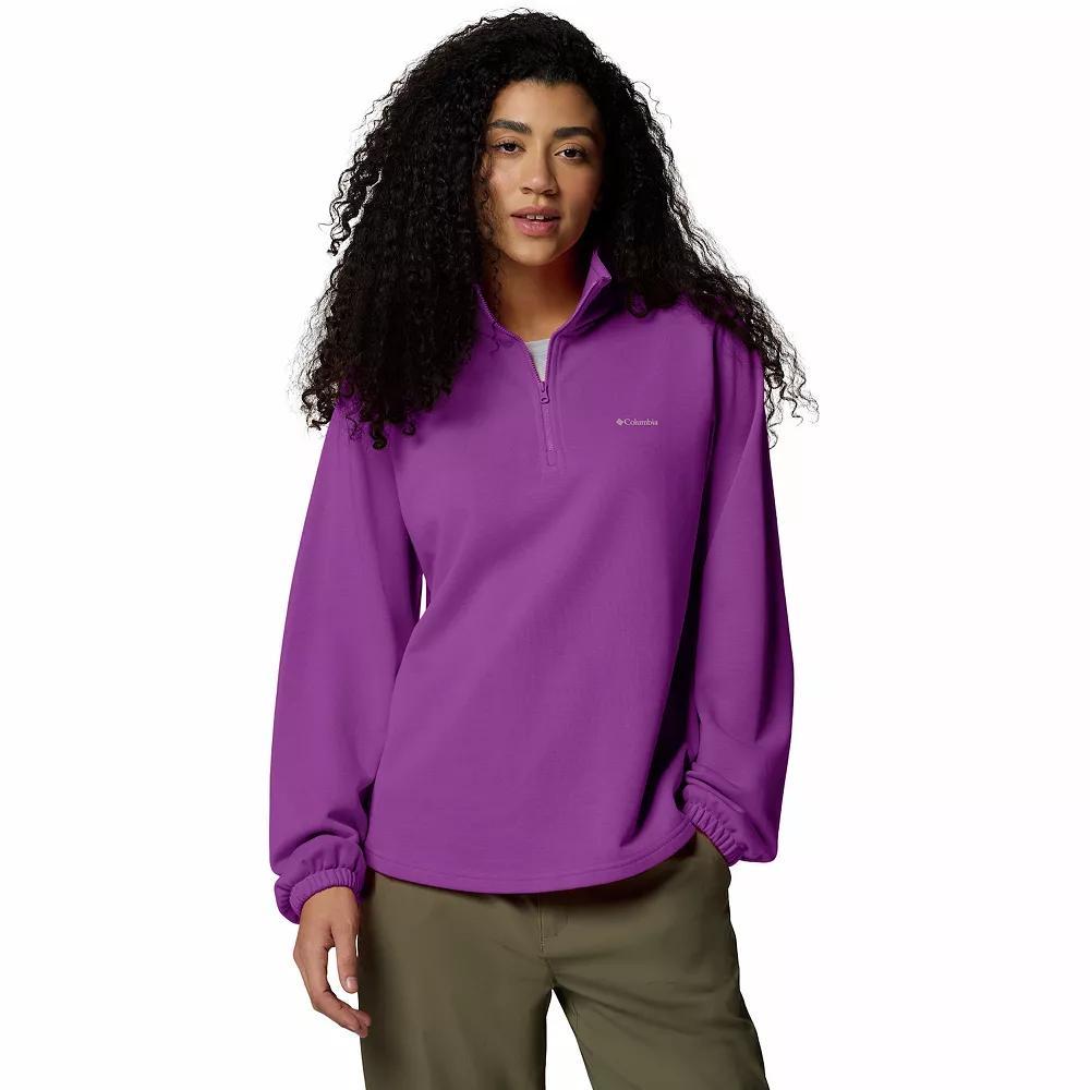 Women's Columbia Trek French Terry Half-Zip Pullover Sweatshirt,  Product Image