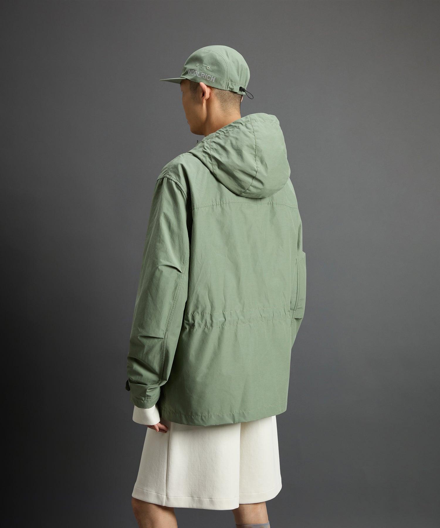 Todd Snyder x Woolrich Fishing Jacket in Sage Product Image