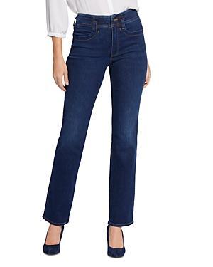 NYDJ Marilyn Straight Leg 5-Pocket Stretch Denim Jeans Product Image